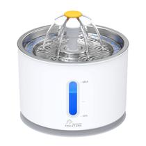 Fonte de água Cat Wonder Creature 2,4 L com tampa de aço inoxidável Fonte de água Cat Wonder Creature 2,4 L com tampa de aço inoxidável