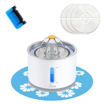 Fonte de água Cat Wonder Creature em aço inoxidável 2,4 L
