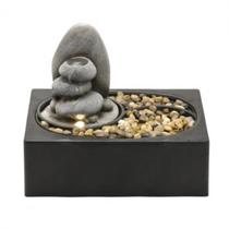 Fonte de Água Decorativa 22cm 110V Retangular 15133-PL