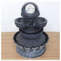 Fonte De água Decorativa Cascata 4 Quedas Luz De Led Bivolt Fonte De água Decorativa Cascata 4 Quedas Luz De Led Bivolt