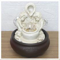 Fonte De Água Decorativa Cascata Anjos Luz De Led Bivolt Fonte De Água Decorativa Cascata Anjos Luz De Led Bivolt