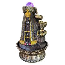 Fonte de Água Decorativa com Bola Giratória / Imagem de Nossa Senhora Estilo Religioso