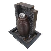 Fonte De Água Decorativa Com Luz De Led Bivolt
