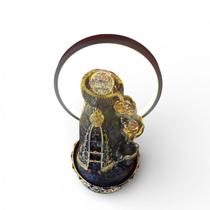 Fonte de Água Decorativa Nossa Senhora Aparecida com Cascata Lateral
