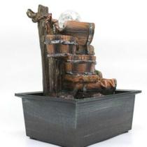 Fonte de Água Decorativa Resina Cascata Iluminação de Led GT742 - Lorben Fonte de Água Decorativa Resina Cascata Iluminação de Led GT742 - Lorben