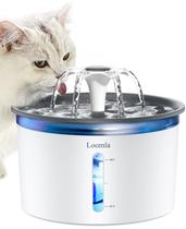 Fonte de água Loomla Cat 2.5L com luzes LED e 2 filtros