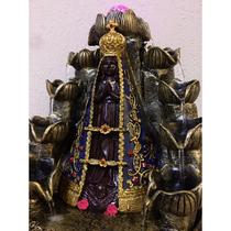 Fonte de Água Nossa Senhora Aparecida Decorativa em Resina com LED Bivolt Fonte de Água Nossa Senhora Aparecida Decorativa em Resina com LED Bivolt
