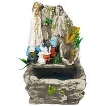 Fonte de água Nossa Senhora de Fátima Cascata