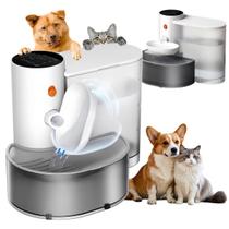 Fonte de água para animais de estimação DEYOT 2025 atualizada sem filtro de 3,5 L Fonte de água para animais de estimação DEYOT 2025 atualizada sem filtro de 3,5 L