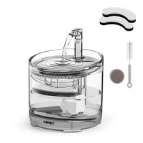 Fonte de água para animais de estimação NPET WF050 Cat Dog 1,5 L com kit de torneira