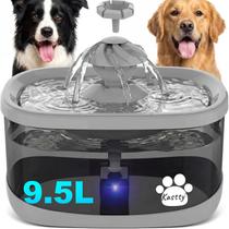 Fonte de Água para Cães Kastty FS82 9,5L 3 Modos de Fluxo LED Fonte de Água para Cães Kastty FS82 9,5L 3 Modos de Fluxo LED