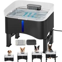Fonte de Água para Cães UPSKY 11L Altura Ajustável Aço Inoxidável Fonte de Água para Cães UPSKY 11L Altura Ajustável Aço Inoxidável