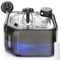 Fonte de Água para Gato ShuXt - 2,8L Sem Fio com Sensor de Movimento Fonte de Água para Gato ShuXt - 2,8L Sem Fio com Sensor de Movimento