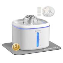 Fonte de água para gatos AIAUON 2,5 L automática com filtros