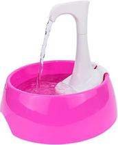 Fonte de água para gatos, bebedor para pet (rosa) - agua cat