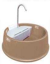 Fonte De Água Para Gatos Bebedouro Com Filtro Bivolt Marrom