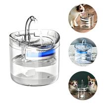 Fonte de Água Para Pet Tratamento Silencioso com 02 Modos Bebedouro Automático USB de 02 Litros para Cães e Gatos