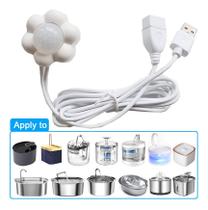 Fonte De Água Pet Aço Inoxidável 304 Bebedouro Gato e Cachorro 3.2L Tigela Inox Com Opção De Sensor