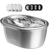 Fonte de Água PETLIBRO 3L em Aço Inoxidável - Para Gatos e Cães