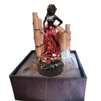 Fonte de Água Pomba Gira Candomble Bambu Umbanda Decor Fonte de Água Pomba Gira Candomble Bambu Umbanda Decor