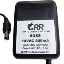 Fonte de alimentação 14Vac para equalizador Boss BRC-120 modelo GX-700