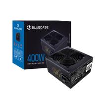 Fonte de Alimentação 400W PC Desktop ATX Gamer 80 Plus PFC Ativo Bluecase BLU400R-80E