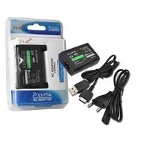 Fonte De Alimentação Ac Adaptador Carregador Bivolt 100 V-240V Com Cabo Para Sony Psp Ps Vita SND-12