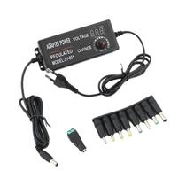Fonte De Alimentação AC Ajustável 3V-24V 3A Adaptador Universal AC Para DC 220V 110V Para 9W 72W Com