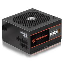 Fonte de Alimentação ARESGAME AGV750 750W Semi-Modular Bronze Fonte de Alimentação ARESGAME AGV750 750W Semi-Modular Bronze