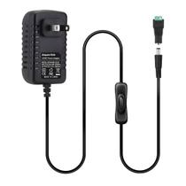 Fonte de alimentação AspenTek 12V 1A 12W com interruptor em linha