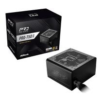 Fonte de alimentação ASRock PRO 750G 750W 80 Plus Gold Fonte de alimentação ASRock PRO 750G 750W 80 Plus Gold
