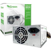 Fonte De Alimentacao Atx 200W Real Bivolt - Green - Santana Centro