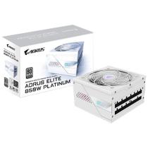 Fonte de Alimentação Atx 3.1 Aorus Elite Gp-ae850pm Pg5 Ice 850W Modular Bivolt Gigabyte Fonte de Alimentação Atx 3.1 Aorus Elite Gp-ae850pm Pg5 Ice 850W Modular Bivolt Gigabyte