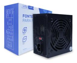 Fonte De Alimentação Atx Computador Pc Amd Intel 500w Bivolt Fonte De Alimentação Atx Computador Pc Amd Intel 500w Bivolt