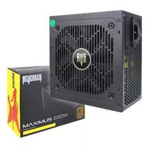 Fonte de Alimentação ATX Gamer 650W 80 Plus Bronze 120mm