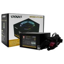 Fonte de Alimentação ATX600 600W ATX 80 Plus Bronze para Computador Satellite