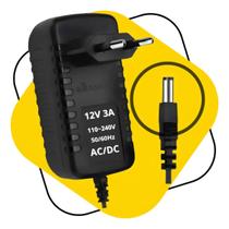 Fonte De Alimentação Bivolt 12v 3a Para Fita Led Fonte De Alimentação Bivolt 12v 3a Para Fita Led