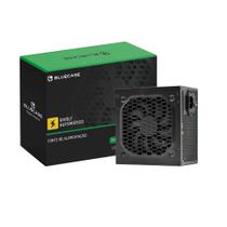Fonte de Alimentação BlueCase ATX PS2 600W PFC Ativo Com Cabo BLU600ATPS2