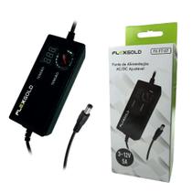 Fonte de alimentação Chaveada Ajustável 3 à 12V 5A FX-FT-07 Fonte de alimentação Chaveada Ajustável 3 à 12V 5A FX-FT-07