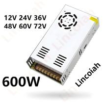 Fonte De Alimentação Chaveada De Alta Potência AC 100-240V Para DC 12V 24V 36V 48V 60V 600W Para Fonte De Alimentação Chaveada De Alta Potência AC 100-240V Para DC 12V 24V 36V 48V 60V 600W Para