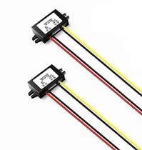 Fonte de alimentação com display LED para carro Conversor DC/DC de 12V a 5V 3A