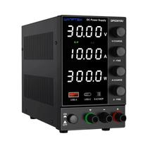 Fonte De Alimentação DC 30V 0-10A Com Botões De Encoder, Portas De Carregamento Rápido USB E Tipo-C,