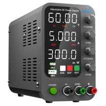Fonte de alimentação DC Jesverty SPS-6005C Variável 0-60V 0-5A 20W Fonte de alimentação DC Jesverty SPS-6005C Variável 0-60V 0-5A 20W