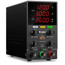 Fonte de alimentação DC Kungber SPS1203B 120V 3A com carregamento inteligente