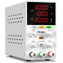 Fonte de alimentação DC Kungber SPS3010W 30V 10A com carregamento inteligente