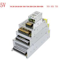 Fonte De Alimentação De Alta Potência AC 100-240V Para DC 5V 2A-70A Adaptador Transformador Para