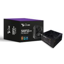 Fonte de Alimentação Duex 500W 80 Plus Bronze Full Modular PFC Ativo C/ Cabo - DX 500FSE++ Fonte de Alimentação Duex 500W 80 Plus Bronze Full Modular PFC Ativo C/ Cabo - DX 500FSE++