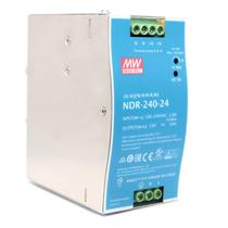 Fonte de alimentação em trilho DIN Mean Well NDR-240-24 240W 24VDC 10A Fonte de alimentação em trilho DIN Mean Well NDR-240-24 240W 24VDC 10A