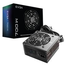 Fonte de alimentação EVGA 700W 80+ White 700 W1 com garantia de 3 anos