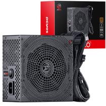Fonte de Alimentação Gamer Pcyes Eletro V2 650W ATX Bronze 115V/230V Silenciosa Com Proteção Contra Sobrecarga e 6 Cabos Conectores Fonte de Alimentação Gamer Pcyes Eletro V2 650W ATX Bronze 115V/230V Silenciosa Com Proteção Contra Sobrecarga e 6 Cabos Conectores
